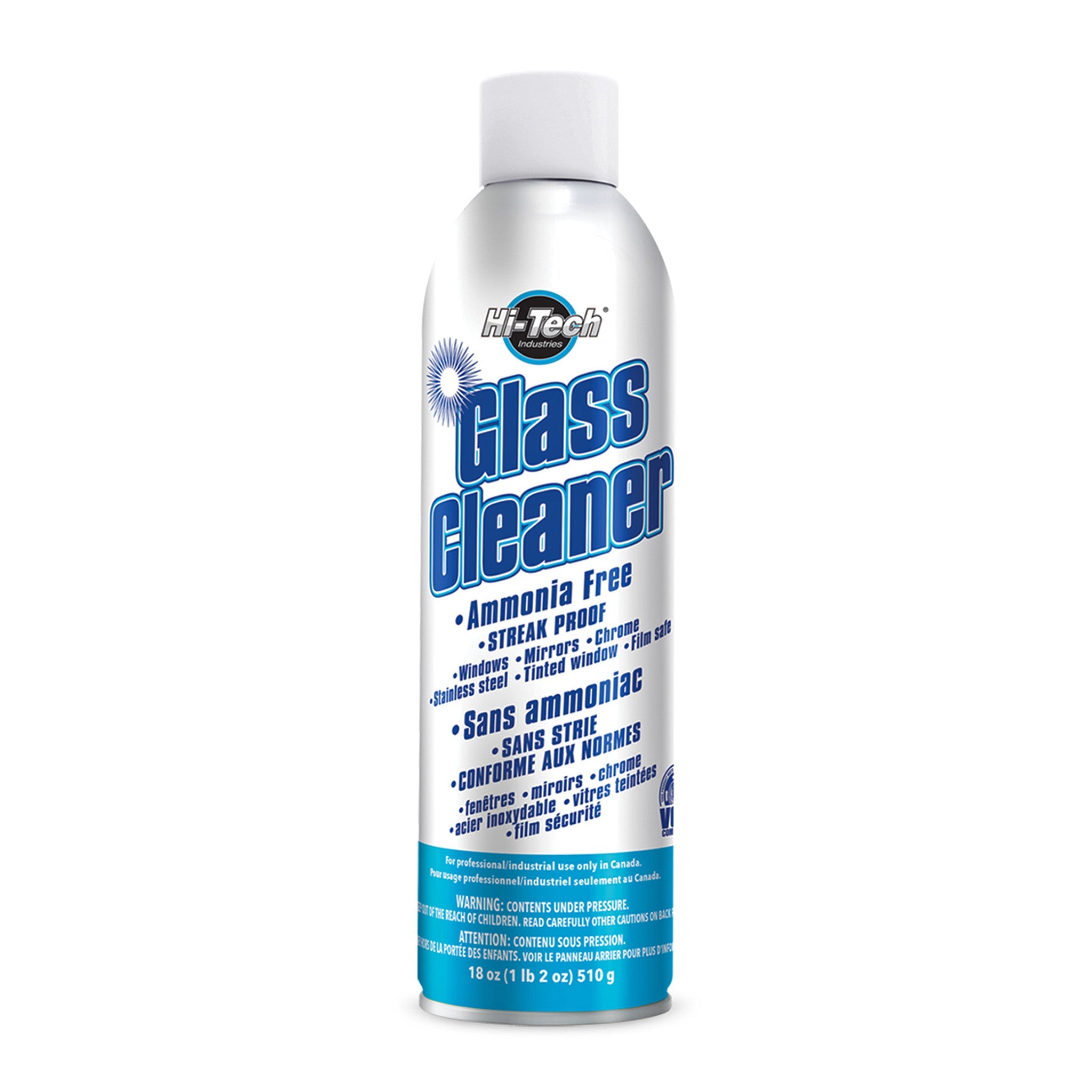 Aerosol Glass Cleaners