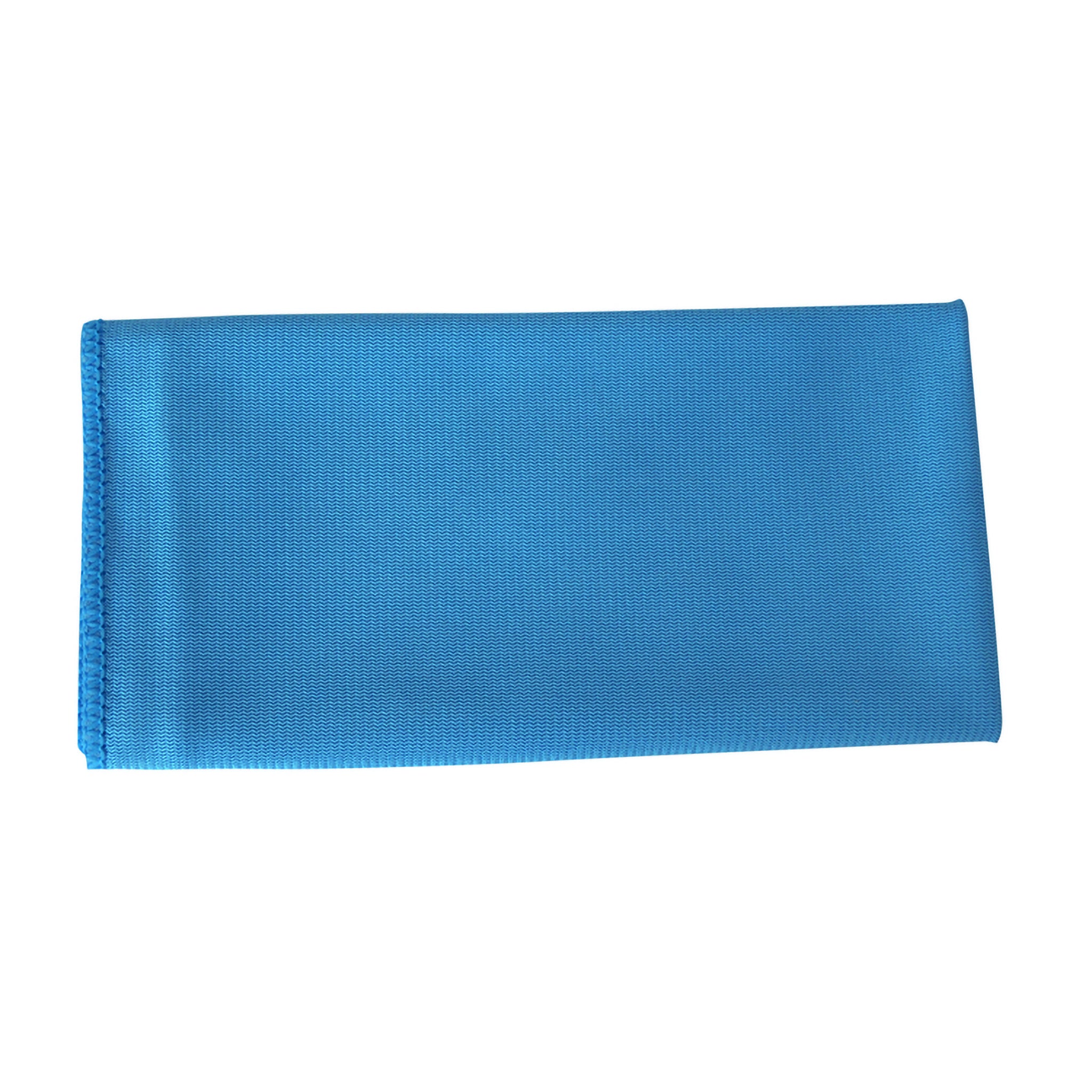 Blue Microfibre Glass Towels