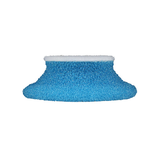 1" Blue Coarse URO TEC® Foam Pad - Heavy Cut