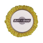 3" Yellow Wool Blend (4 Ply Twist) Grip Wool Pad - Polishing