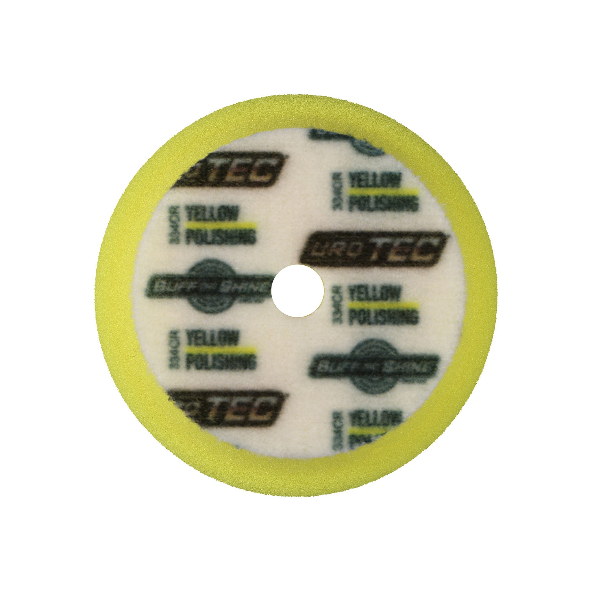 3" Yellow URO TEC® Foam Pad - Polishing