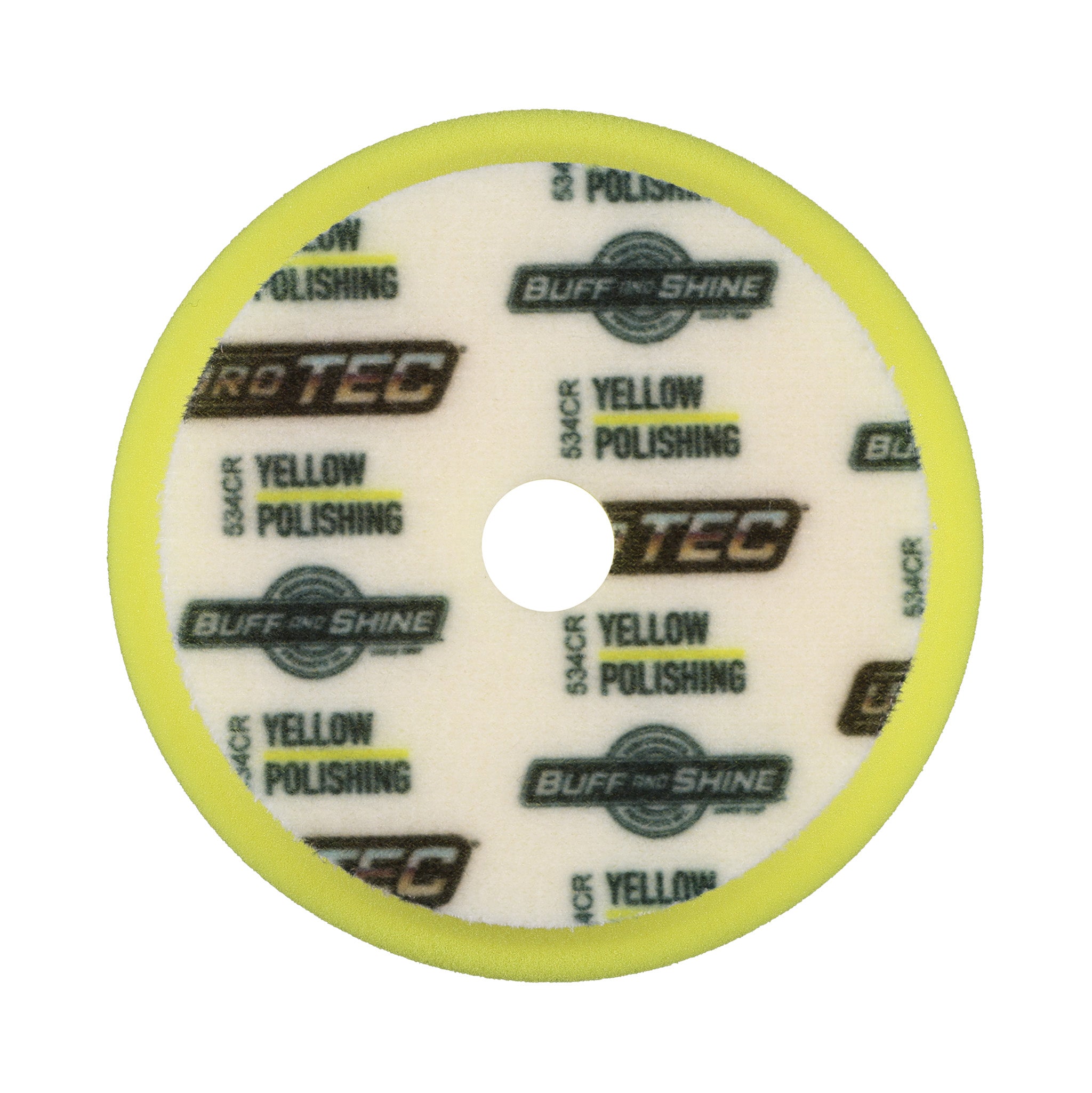 5" Yellow URO TEC® Foam Pad - Polishing
