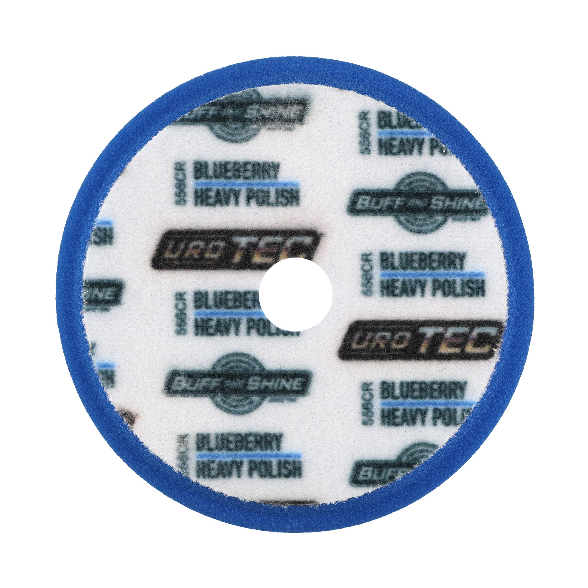 5" Blueberry URO TEC® Foam Pad - Heavy Polishing