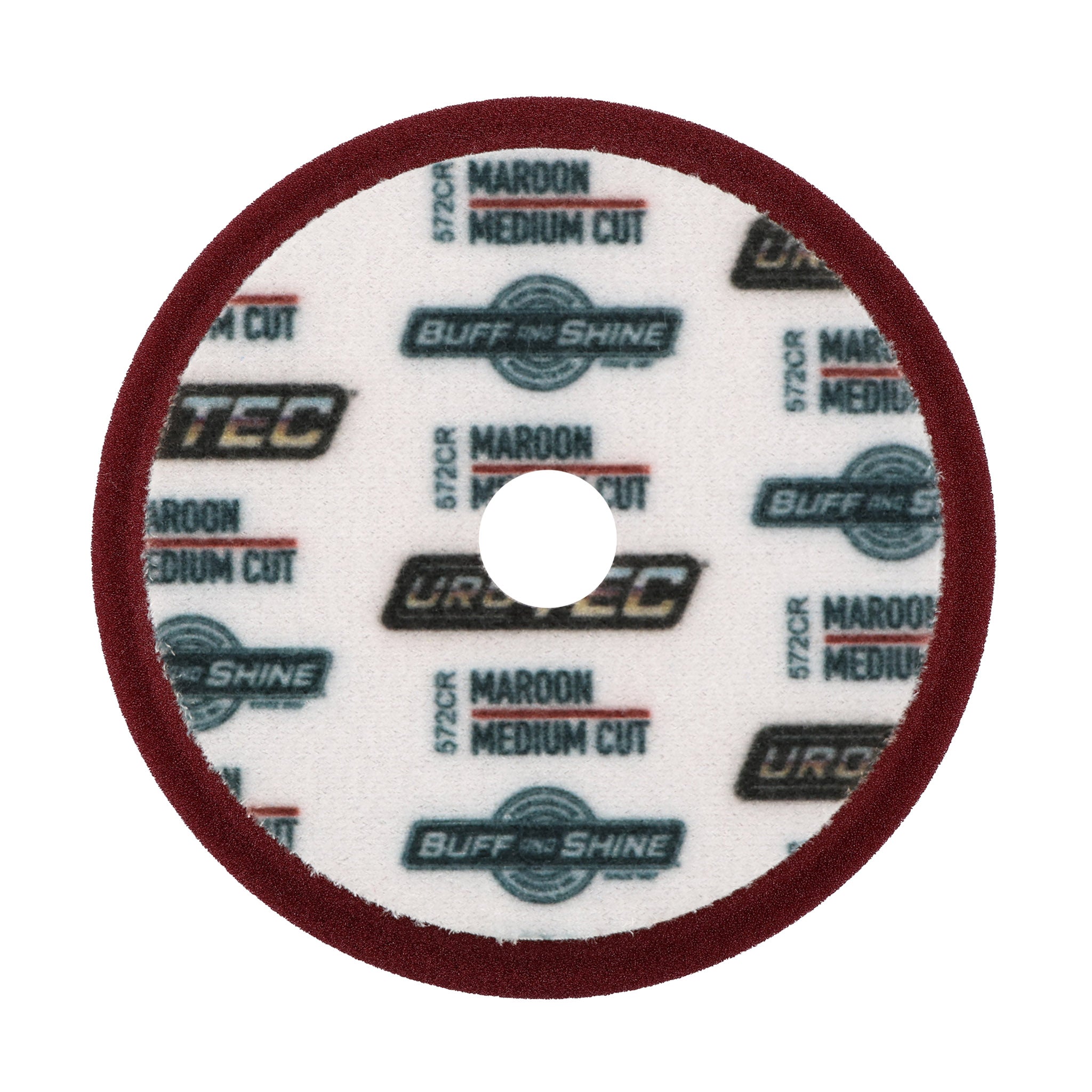 5" Maroon URO TEC® Foam Pad - Medium Cut