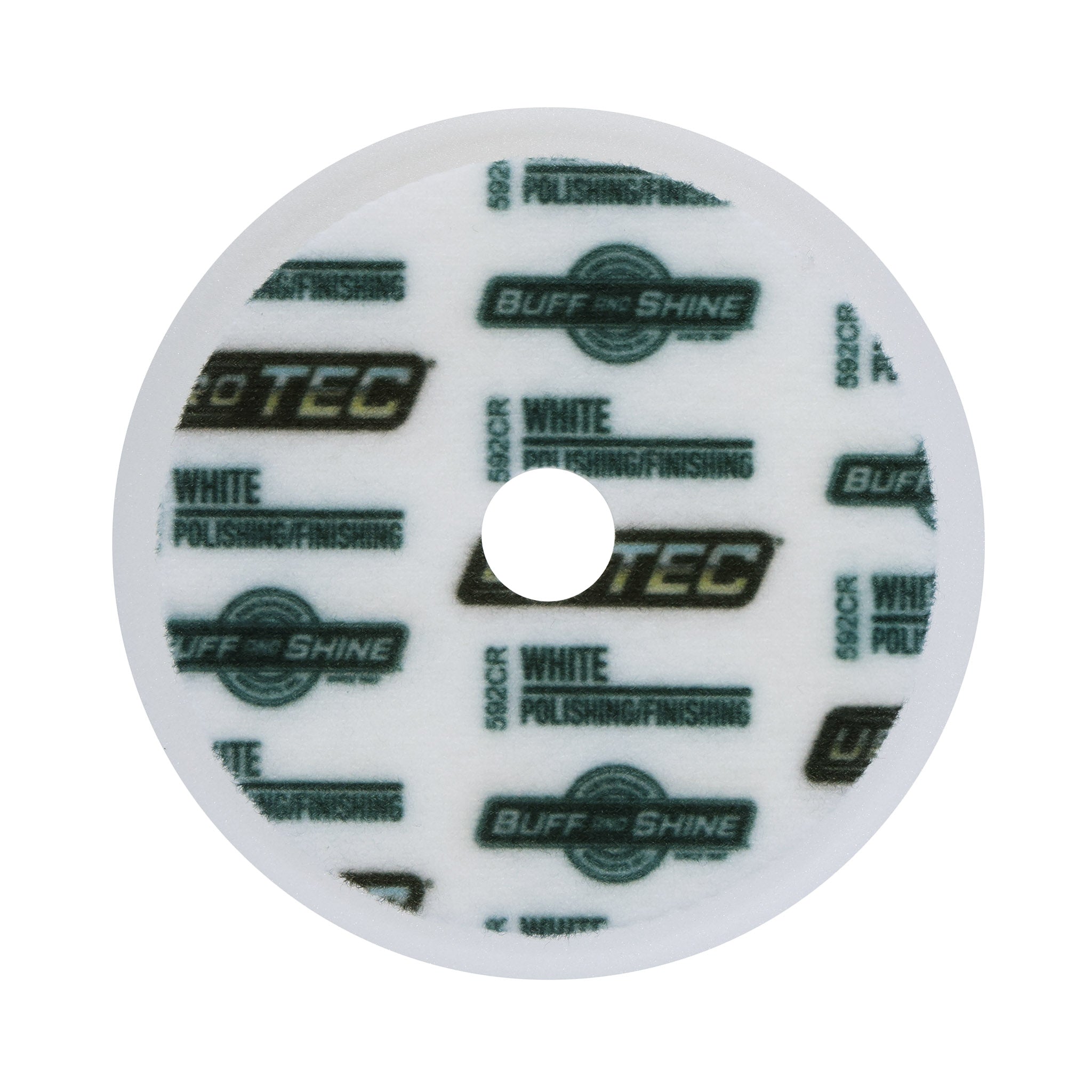 5" White URO TEC® Foam Pad - Polishing/Finishing