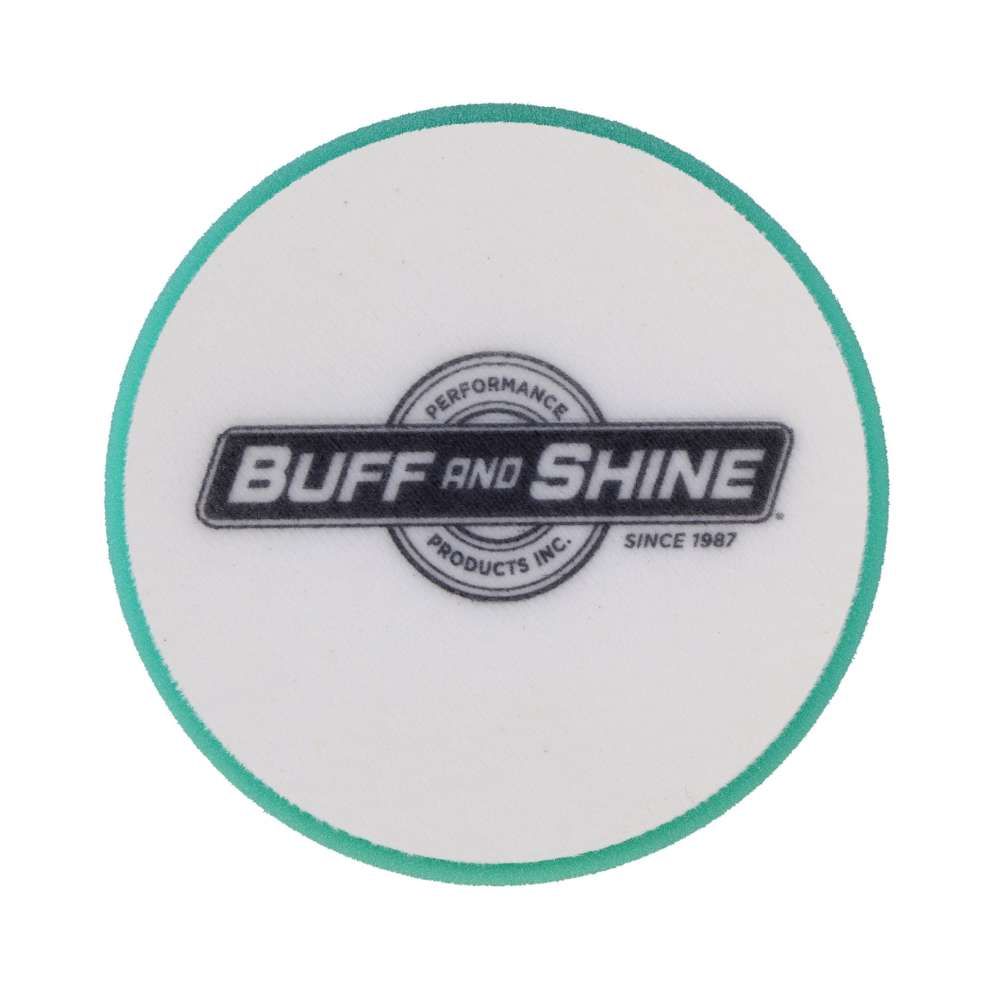 6" Green Soft Standard Foam Pad - Medium Cut