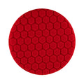 6" Red Soft Foam Centre Ring Pad (Hex Face) - Final Finishing