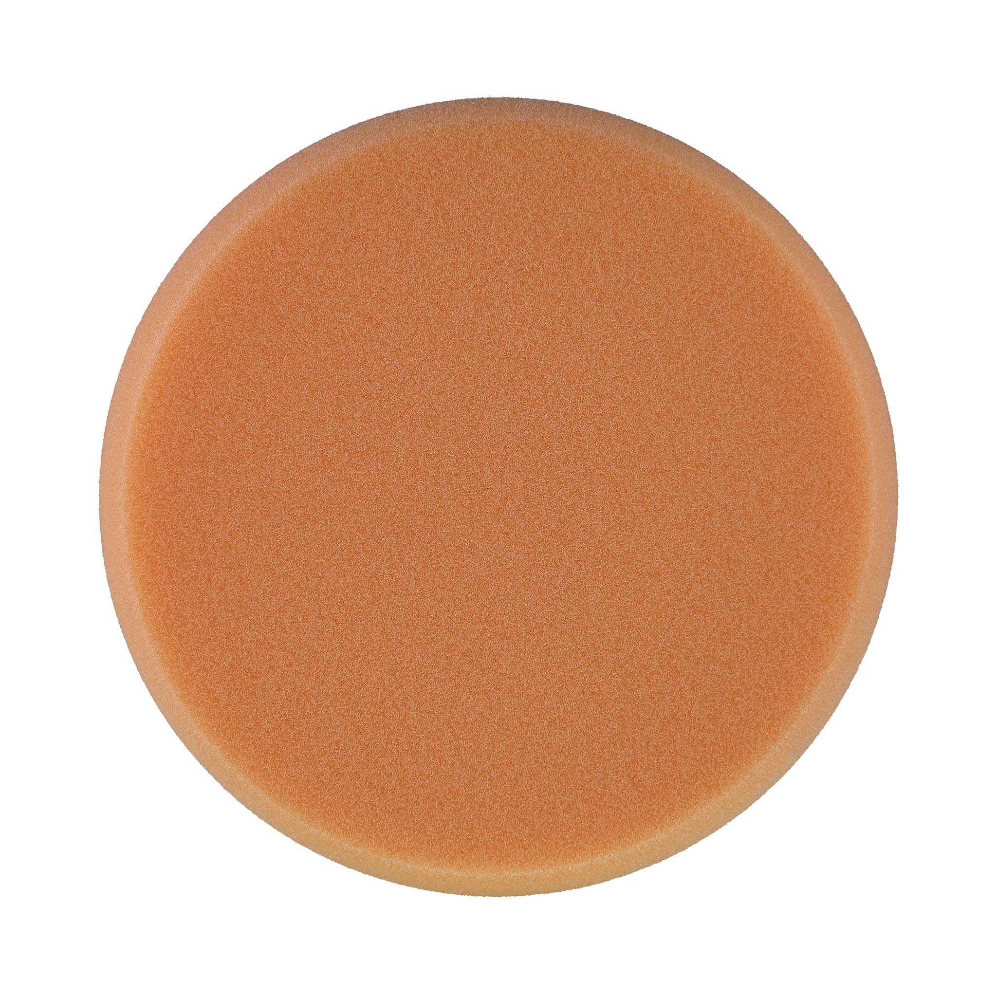 6" Orange High Density Standard Foam Pad - Heavy Polishing