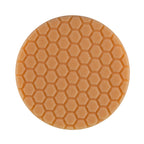 6" Orange High Density Foam Centre Ring Pad (Hex Face) - Heavy Polishing