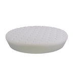 6" White High Density Foam Centre Ring Pad (Hex Face) - Polishing