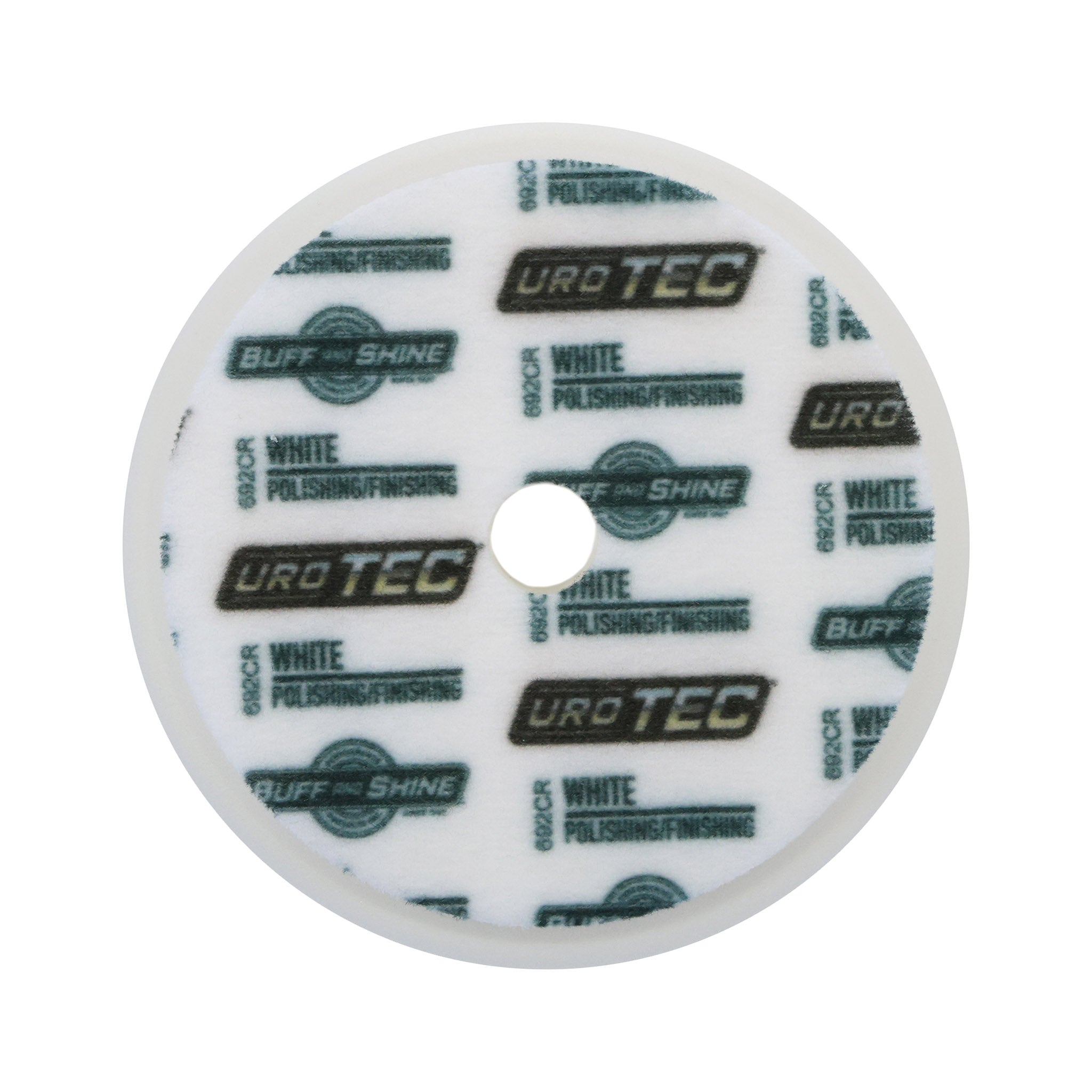 6" White URO TEC® Foam Pad - Polishing/Finishing