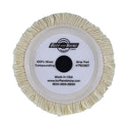 7.5" 100% Natural Wool (4 Ply Twist) Grip Wool Pad with Centre Tee - Cutting