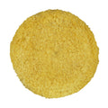 7.5" Yellow Wool Blend (4 Ply Twist) Grip Wool Pad with Centre Tee - Polishing