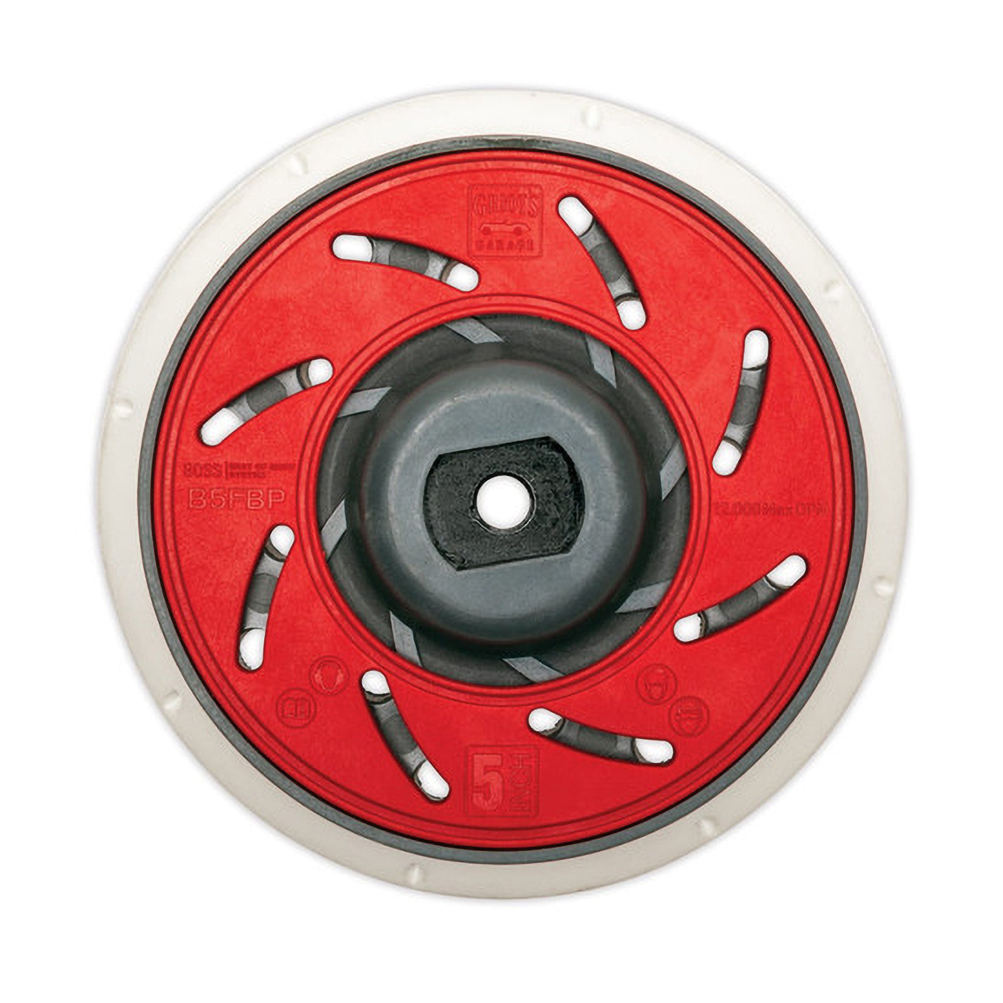 BOSS™ 5" Fanned Orbital Backing Plate