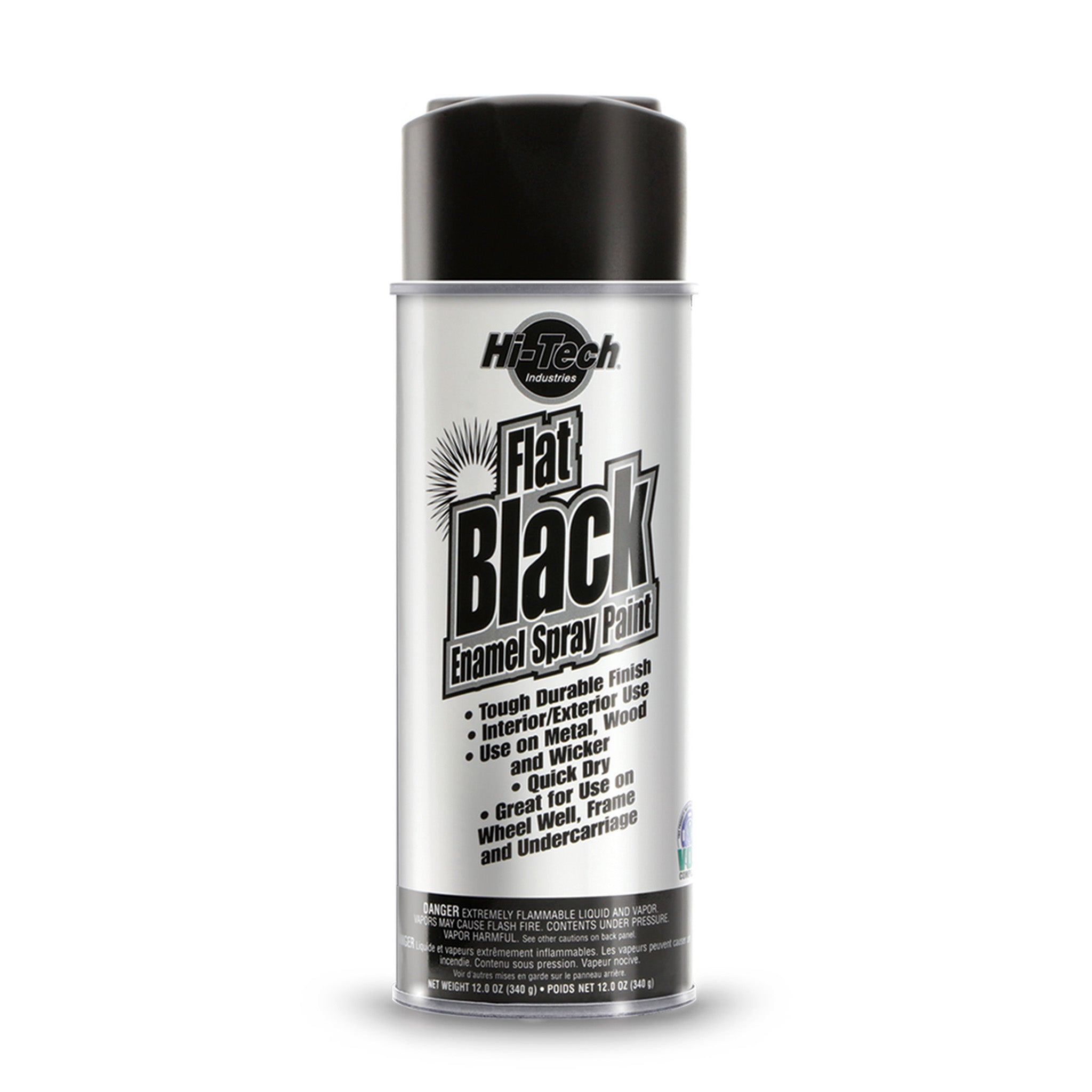 Flat Black Enamel Spray Paint