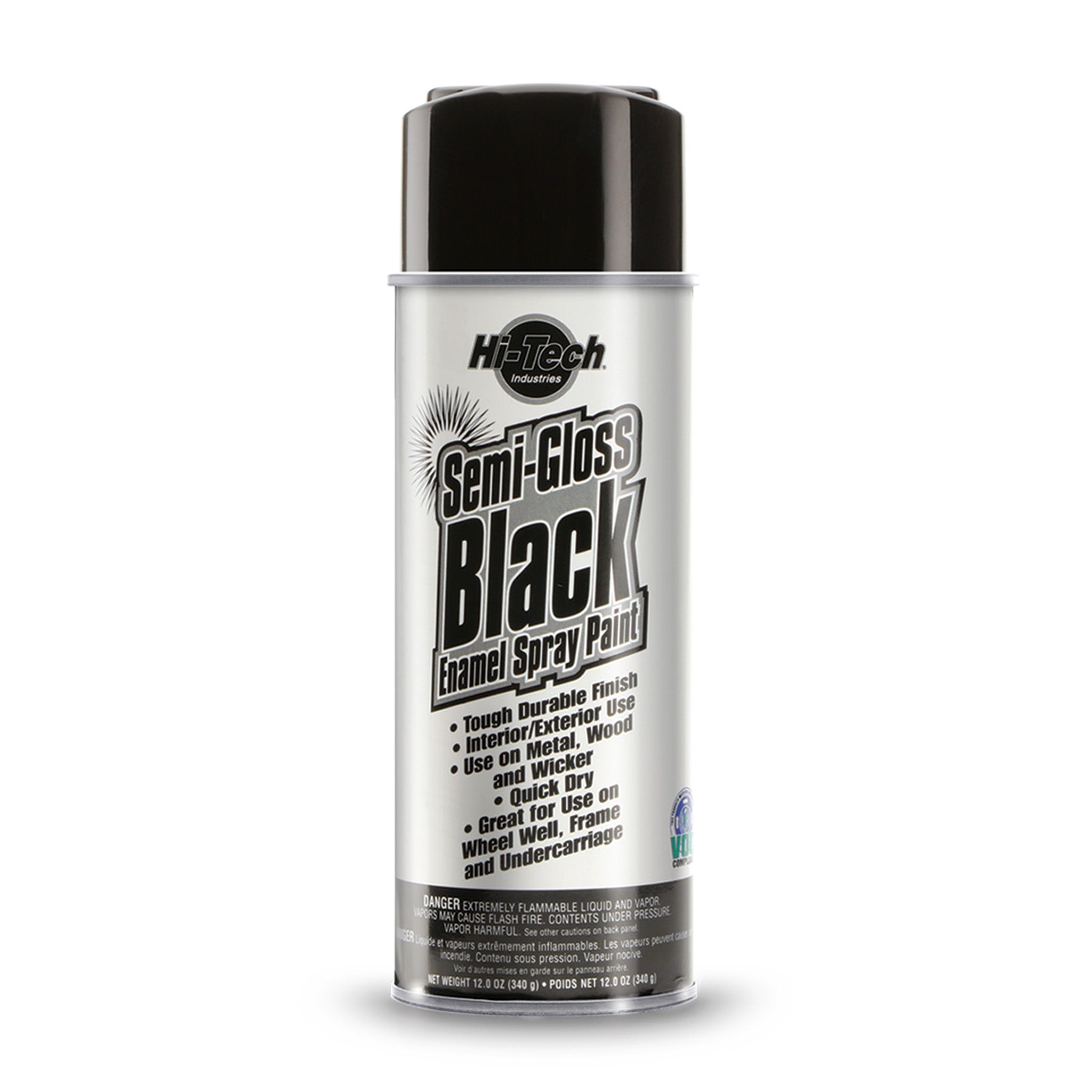 Semi-Gloss Black Enamel Spray Paint