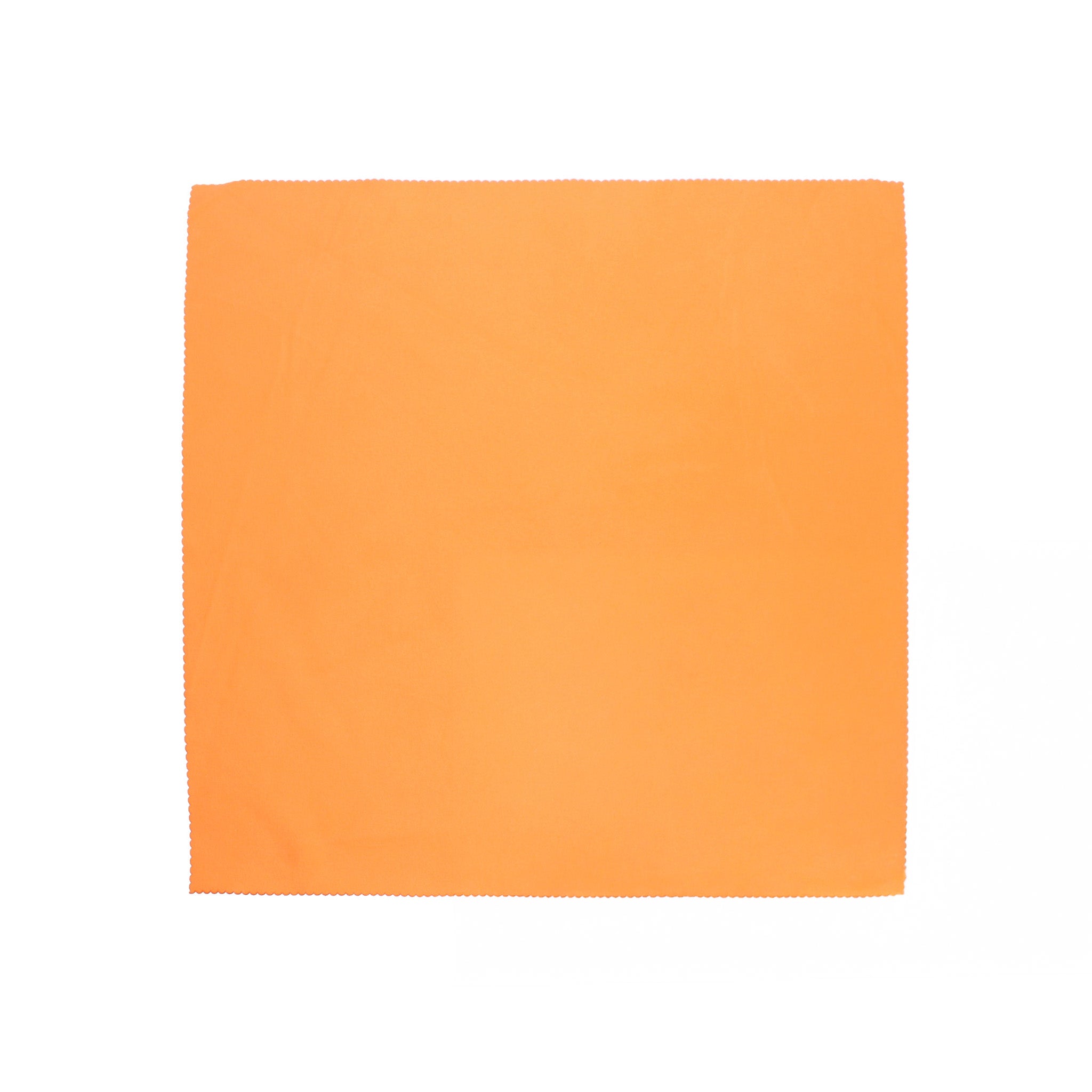 Orange Suede Microfibre Cloth