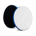 6.25" White Microfibre Pad - Cutting