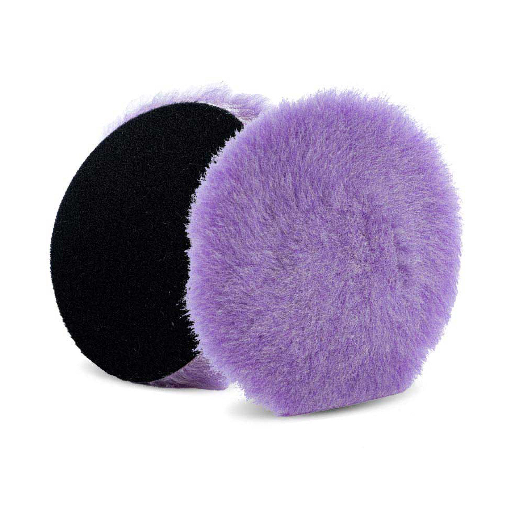 6" Purple Foamed Wool Pad