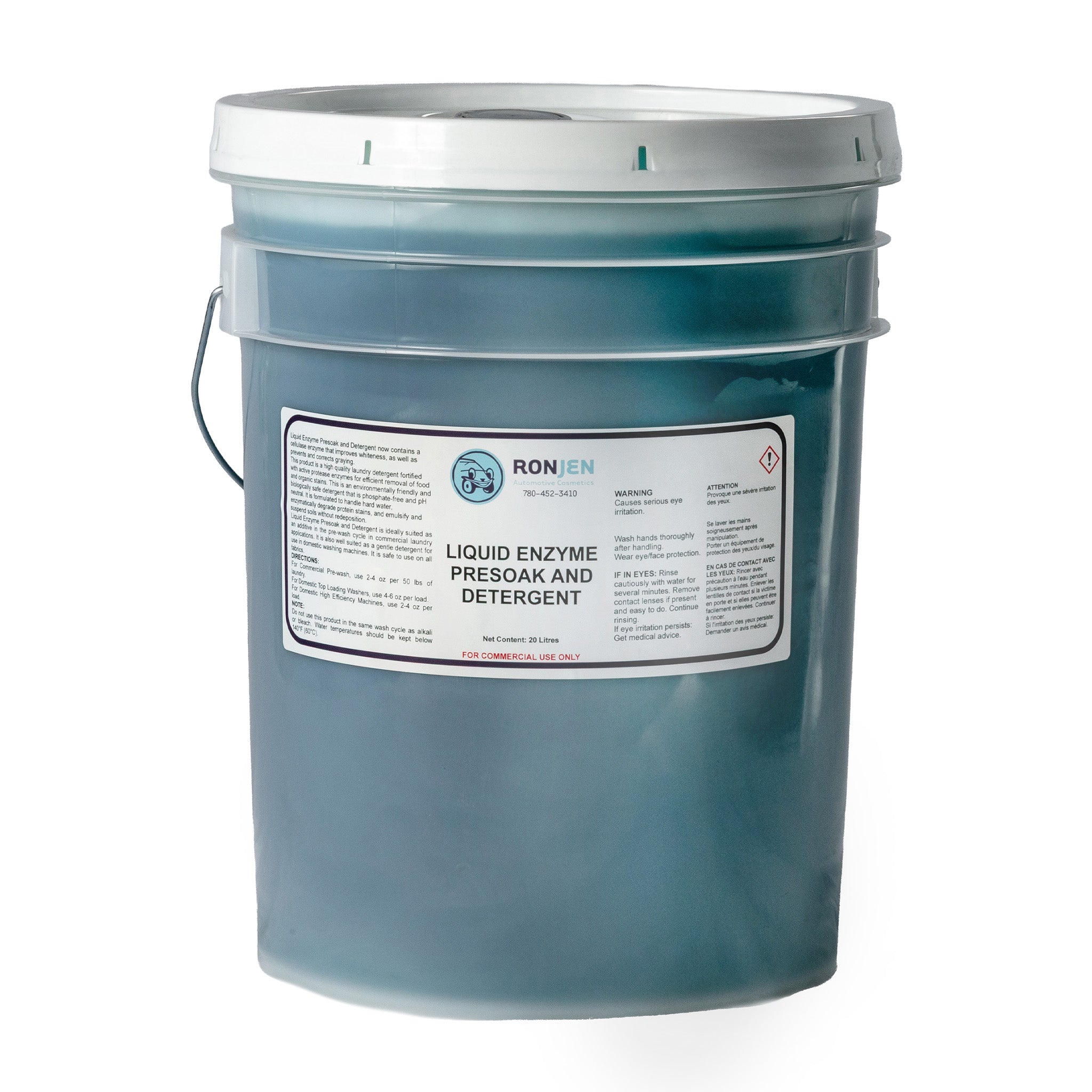 Liquid Enzyme Presoak and Detergent