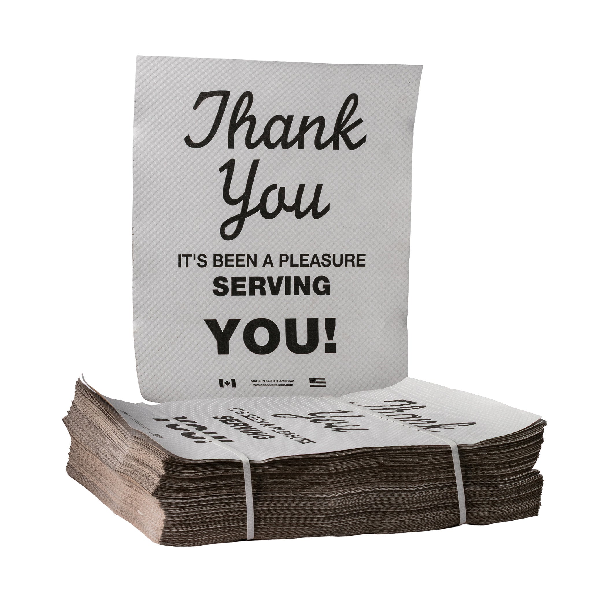 Printed Waffle Paper Floor Mats