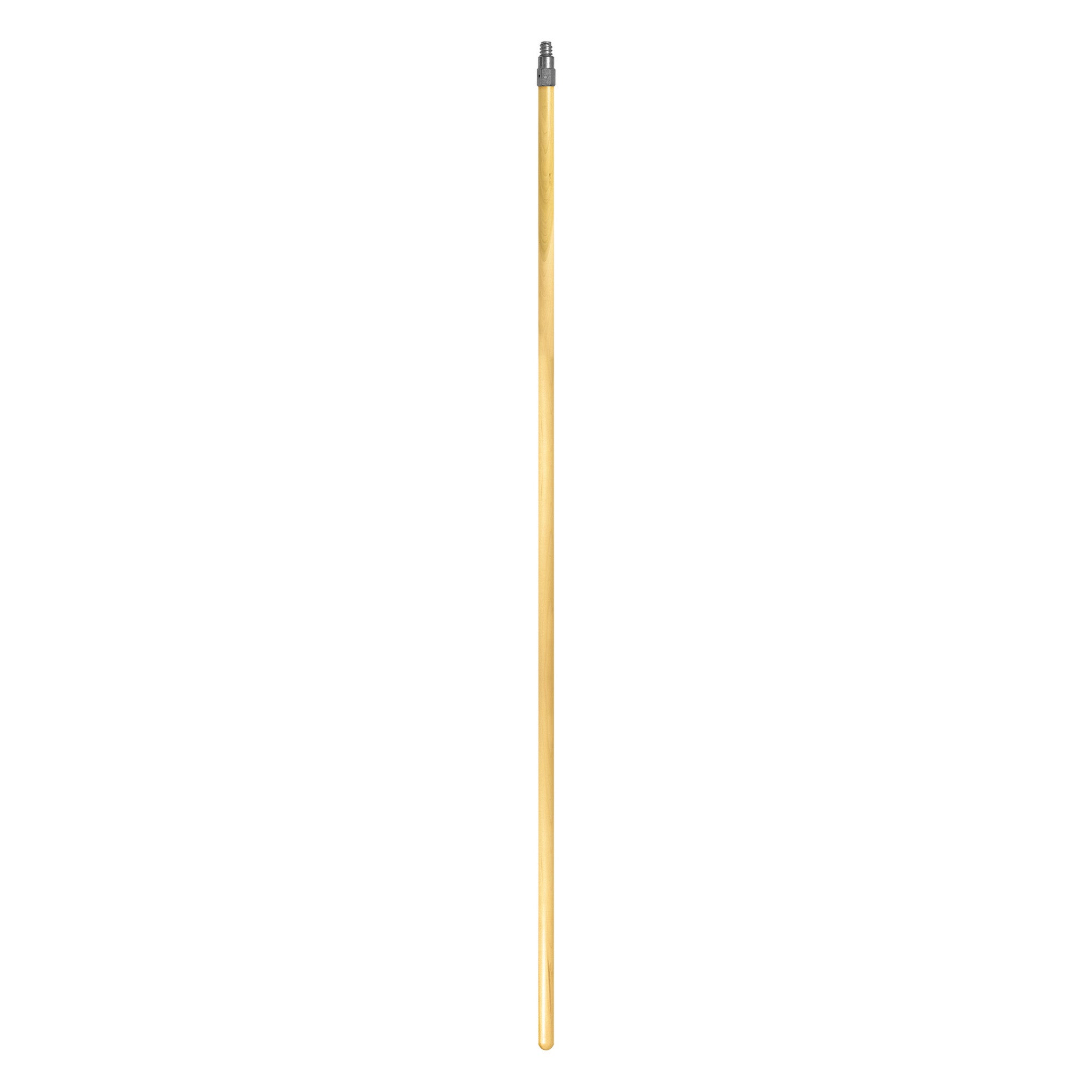 60" Hardwood Handle with Threaded Die-Cast Tip