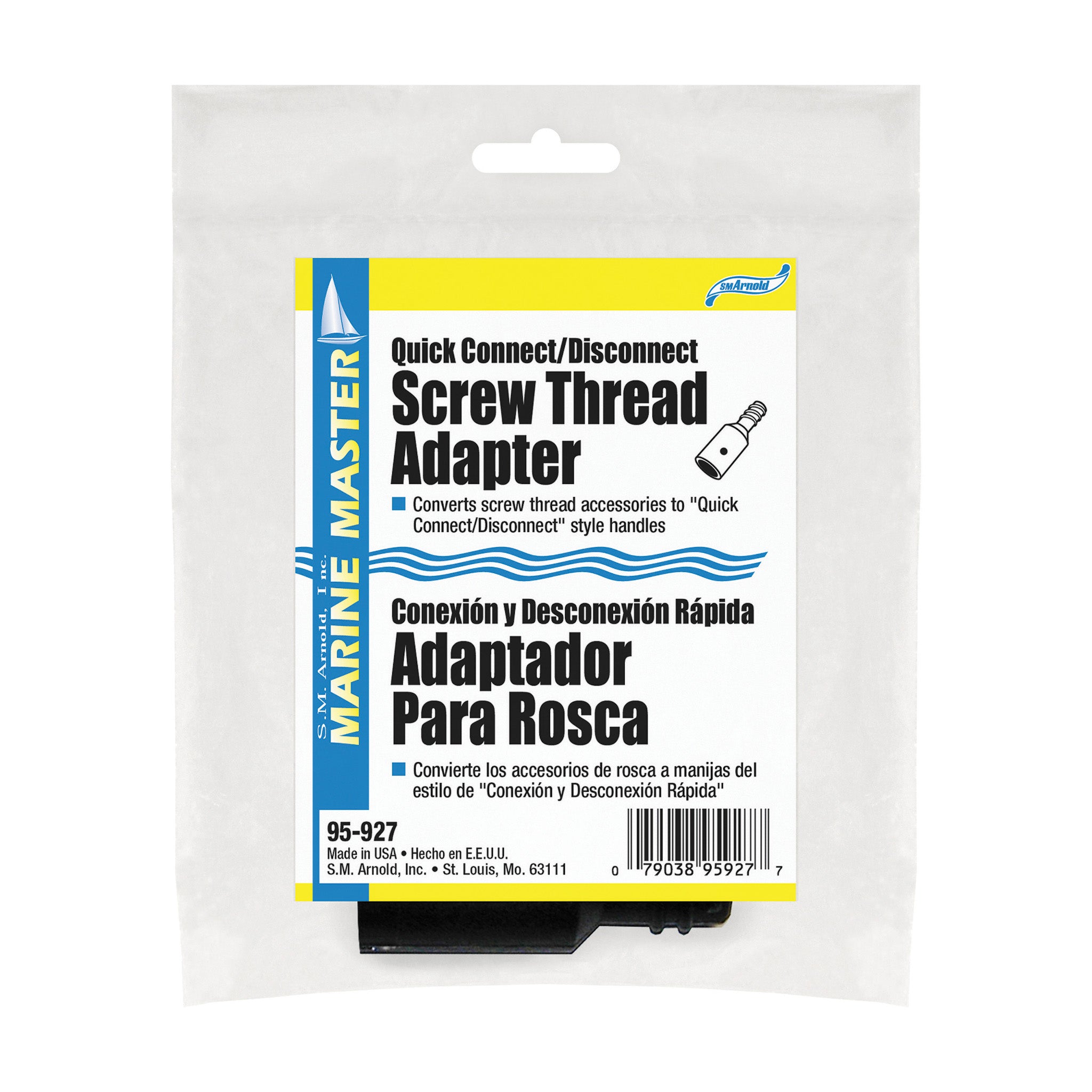 Screw Thread Adapter for Quick Connect/Disconnect Handles